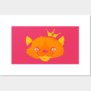 Cat King Posters and Art